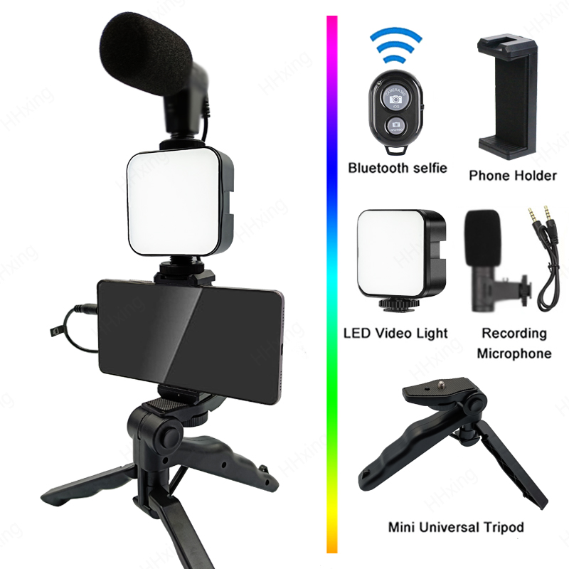Photography Lighting Kit Portable - Uchwyt na telefon Oświetlenie fotograficzne Smartphone