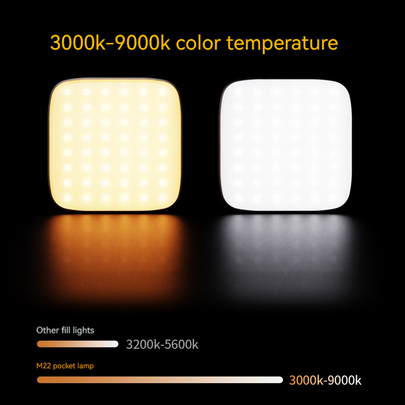 Photography Mobile Lighting - Mini magnetyczne światło wypełniające RGB przenośny