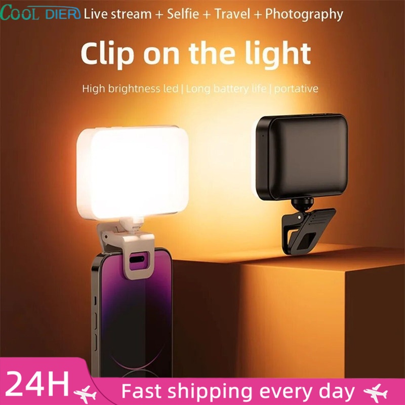 Photography Mobile Lighting - COOL DIER Kieszonkowa Lampa LED do