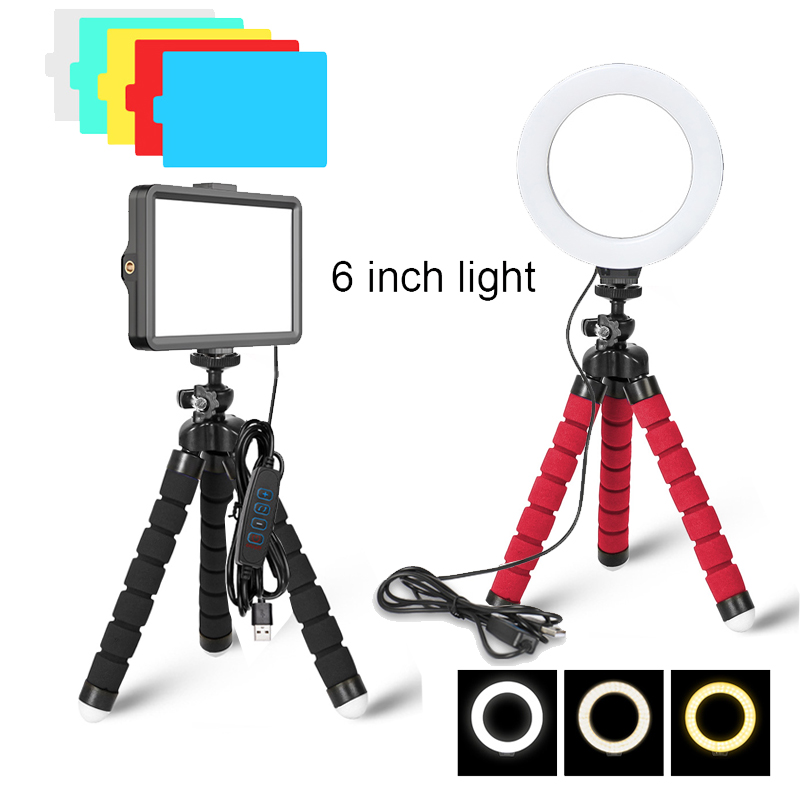 Photography Mobile Lighting - 16CM ściemniana obręcz światła Led Selfie