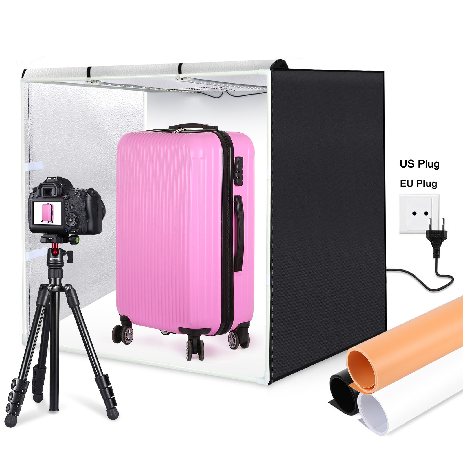 PULUZ 80cm Składany Przenośny  – Photography Lighting Kit Portable recenzja i cena