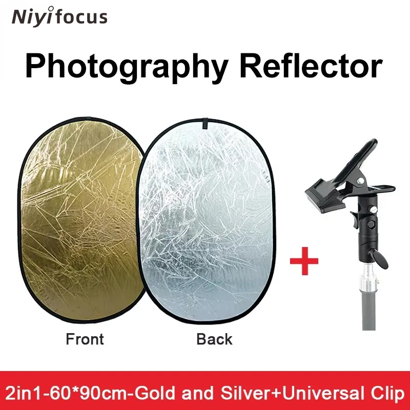 Okrągły przenośny reflektor 2w – Photography Lighting Handheld recenzja i cena