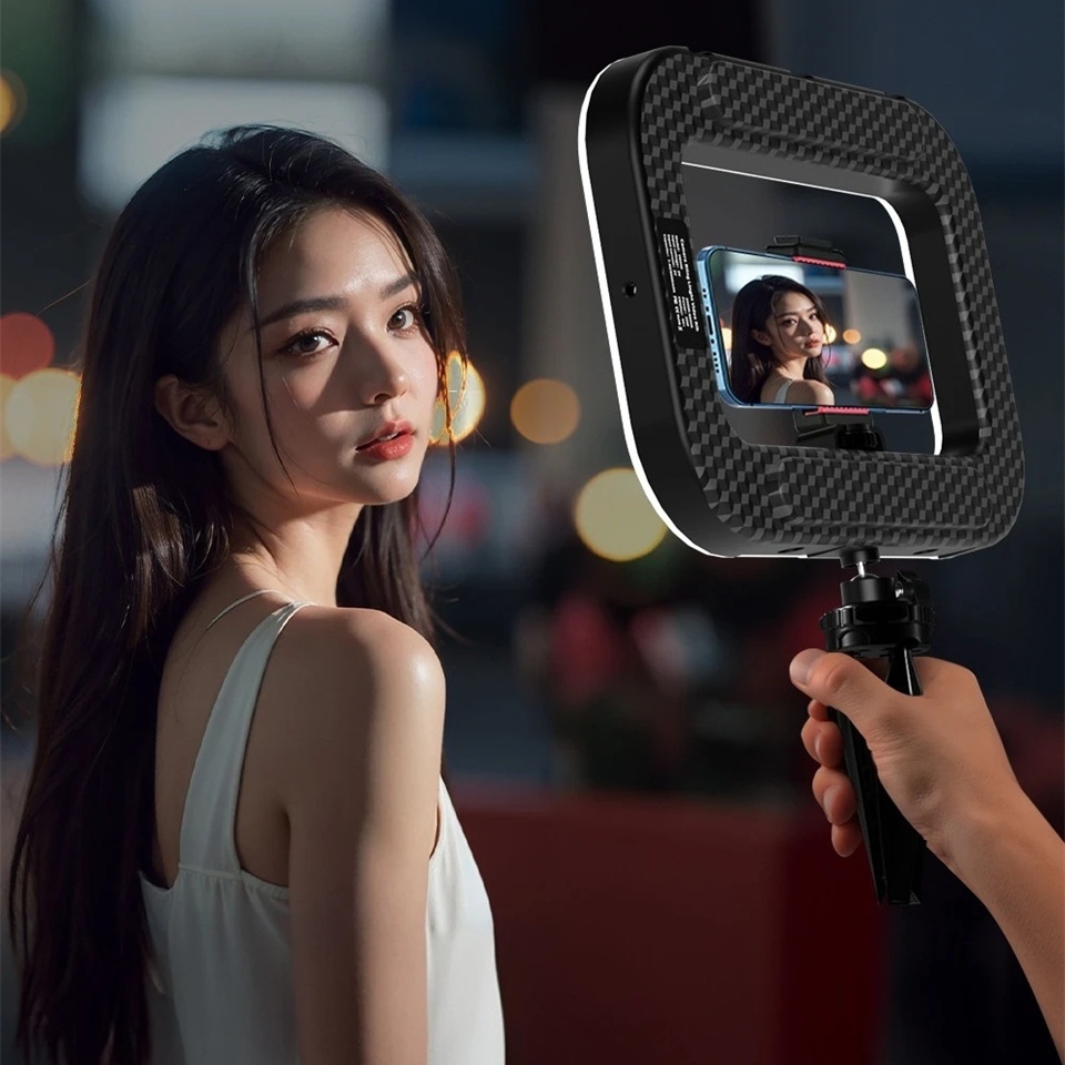 Lampa LED do fotografii selfie – Photography Mobile Lighting recenzja i cena