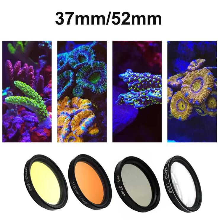 Zestaw 6w1: 37mm 52mm 6 In1/4i – Photography Mobile Lighting recenzja i cena