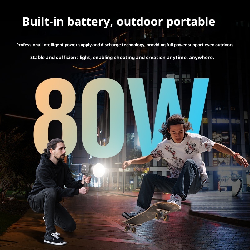 ZGRL80 80W COB LED Lampa Wideo – Photography Lighting Handheld recenzja i cena