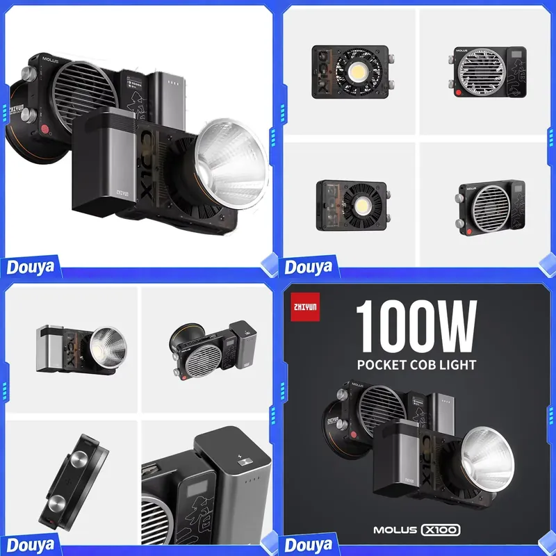 ZHIYUN Molus X100 – 100W COB L – Photography Lighting Handheld recenzja i cena