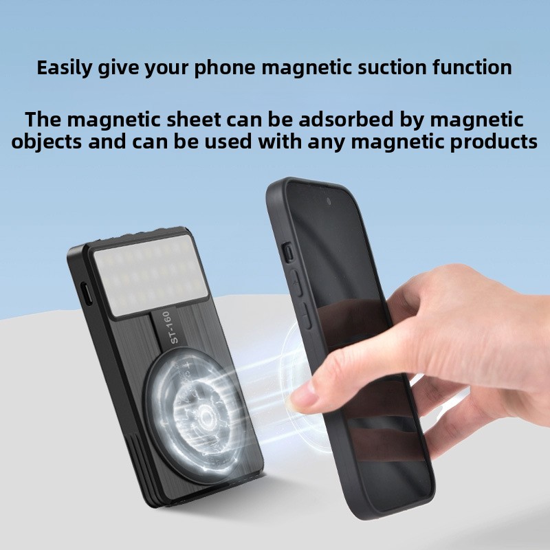 Dwustronne magnetyczne światło – Photography Mobile Lighting recenzja i cena