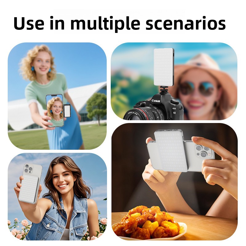 Dwustronne magnetyczne światło – Photography Mobile Lighting recenzja i cena