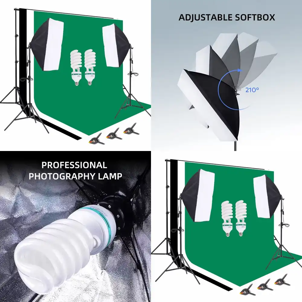 Zestaw do studia fotograficzne – Photography Lighting Kit Portable recenzja i cena